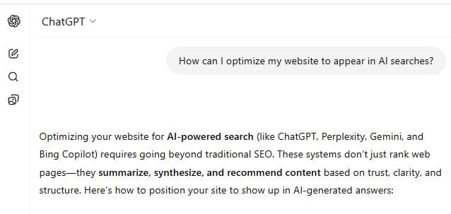 How to optimize your website and brand for AI search