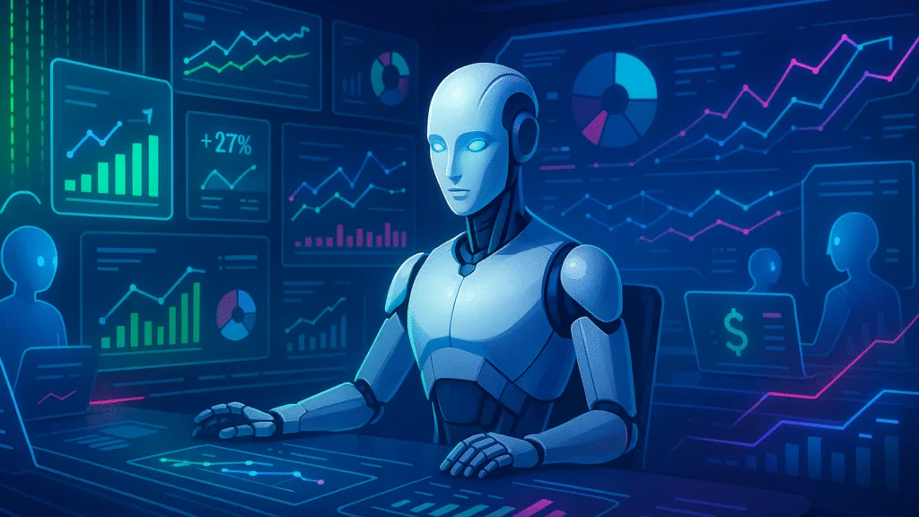 Como será o marketing de desempenho em 2030 1 ChatGPT Image Agentic AI and PPC cropped