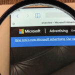 Console do anunciante do Microsoft Advertising desativado