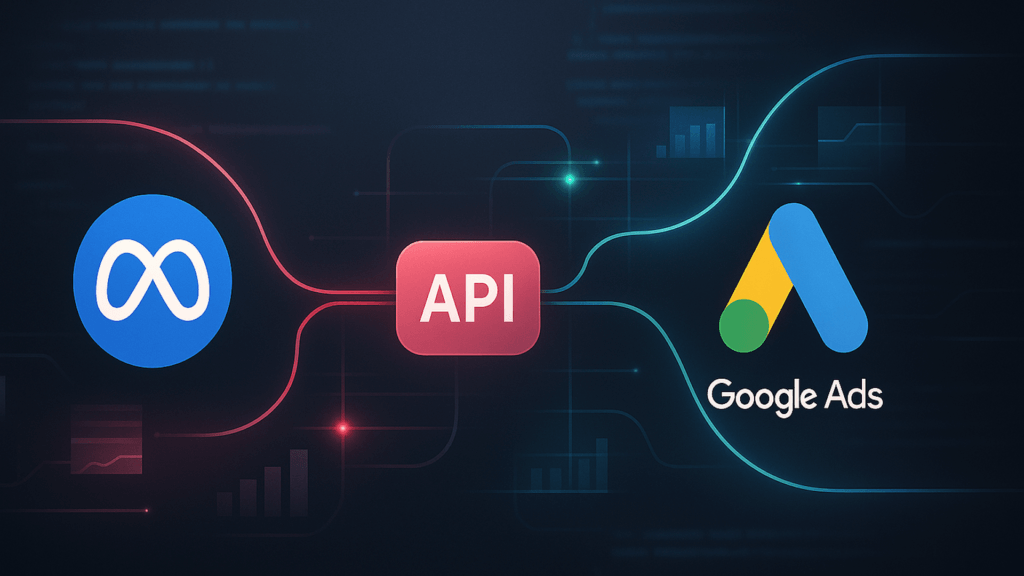 Como as APIs ampliam o acesso e a automação aos dados 1 ChatGPT Image Google and Meta Ads APIs