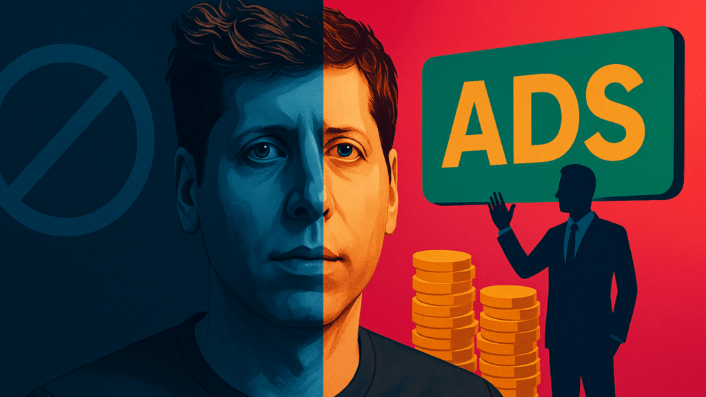 openai sam altman chatgpt ads