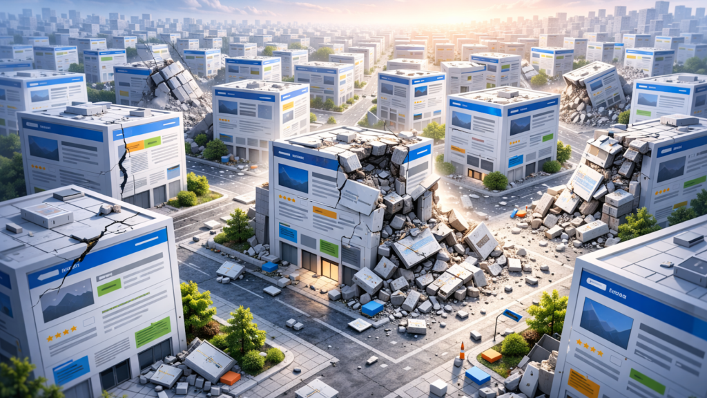 Atualização de spam do Google versus sites afiliados de IA: um experimento de SEO